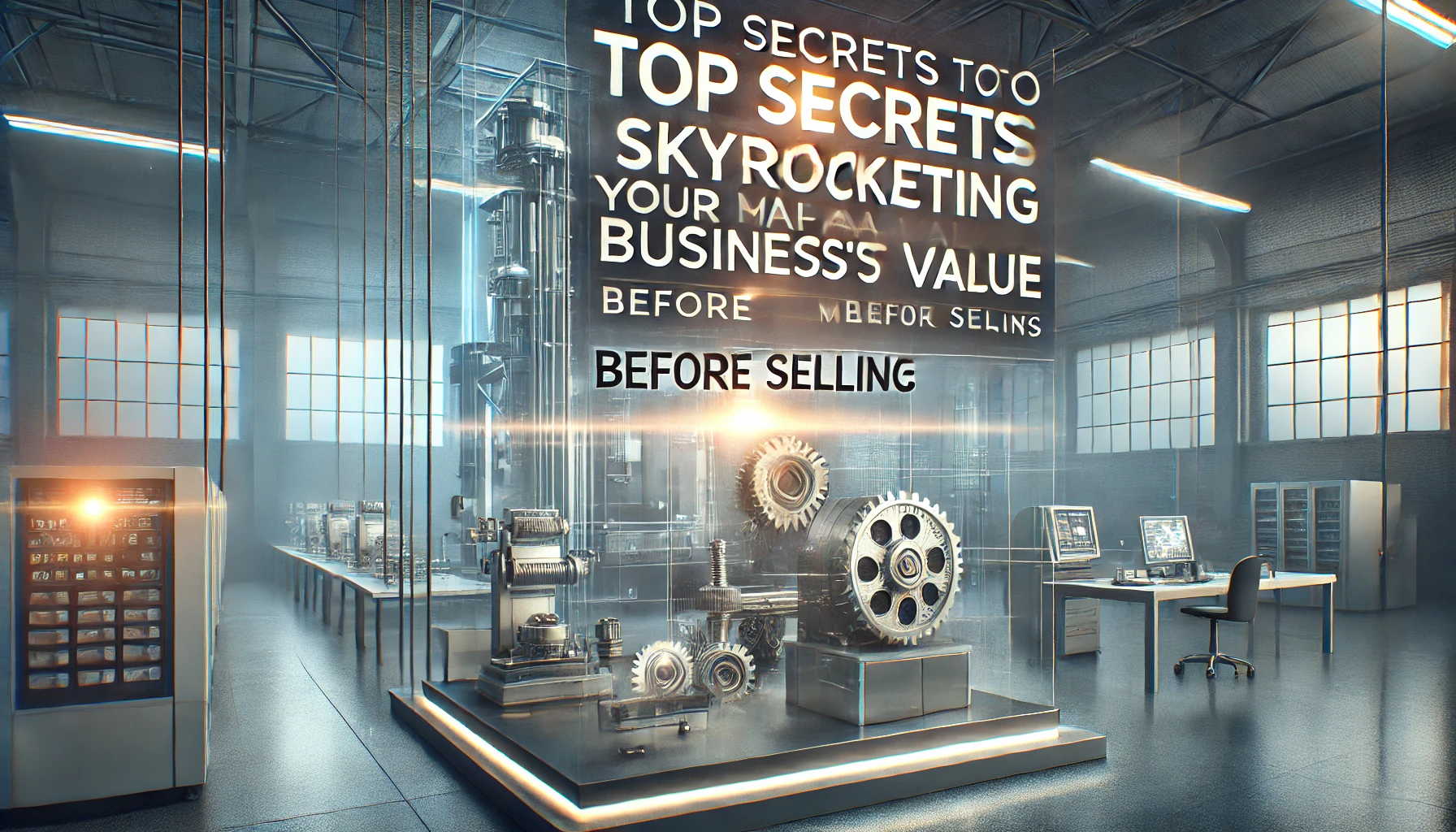 How to Increase the Value of Your Manufacturing Business Before Selling